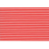 Red stripes on white