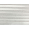 Silver stripes on white