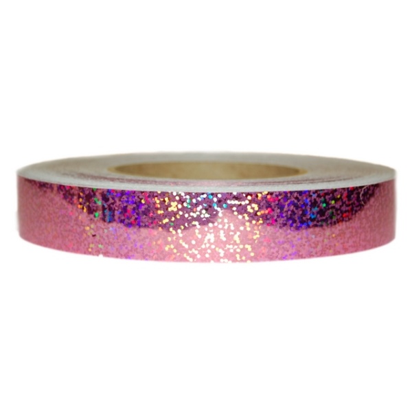 Sequin Tape Coral Pink